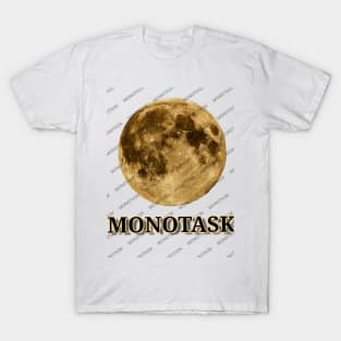 Full Moon artwork by MONOTASK T-Shirt